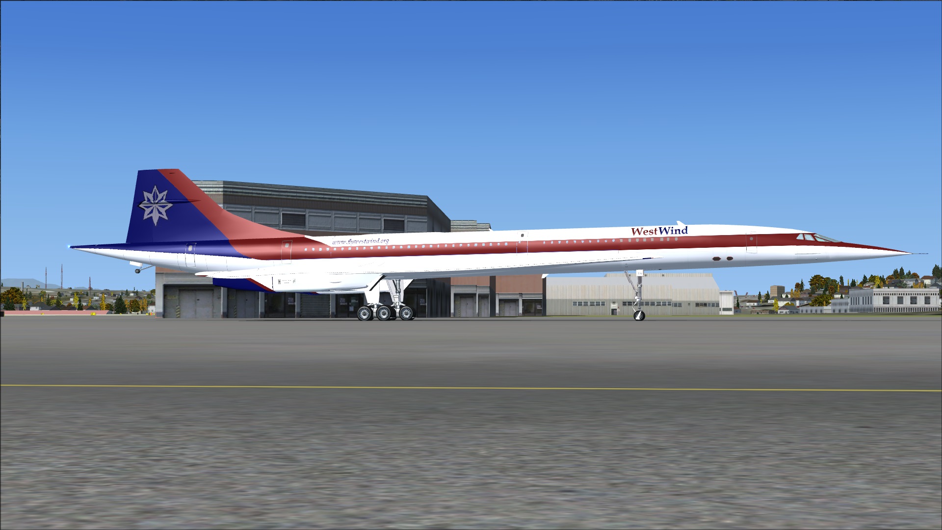 Aerospatiale/BAC Concorde Side View